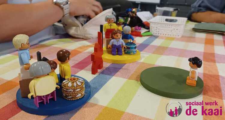 Een taal erbij…  Praten met poppetjes